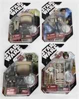 (4) 2007 Star Wars 30th Anniv A New Hope Action