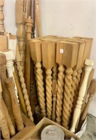 Assorted Spindles and wood