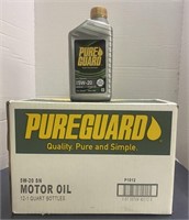 NEW - Pure Guard Motor Oil 5W-20 SN. 12X the MONEY