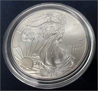 2012 American Eagle One Ounce Silver Proof Coin!