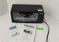 NEW in Box - Courant Toaster Oven. Turns on.