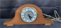 Lanshire Mantel Electric Clock Vintage Resale  $20
