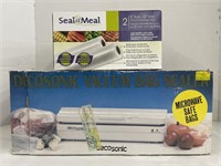 Decisions Vacuum Bag Sealer. Comes with some Seal