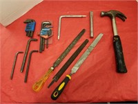 Assorted Hex Keys, Files, Hammer and more!