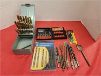 Assorted Drill Bit Sizes & Types
