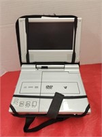7" Screen Portable DVD Player - Turns on! Comes