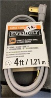 Everbilt 4’ Range Cord
