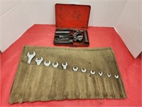 Tool Kit with Wrenches and Socket Set