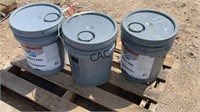 Lot of 3 - 5gal Buckets of Paint