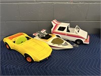 1970S AND 80S BARBIE VEHICLES
