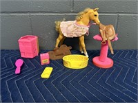 MATTEL BARBIE DIXIE HORSE AND MORE