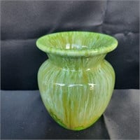Royal Haeger Drip Chartreuse Vase Resale $40-45