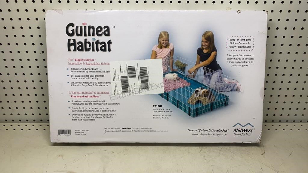 Guinea Pig Habitat Cage