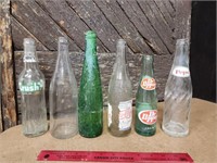 Lot #2 Vintage pop bottles 6 ea.
