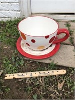Xtra Large Coffee Cup Planter