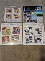 Lot of 4 Scrapbook Page Kits - NIP