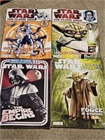 Lot of 4 Star Wars Big Fun Books to Color