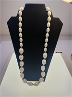 Large White Necklace