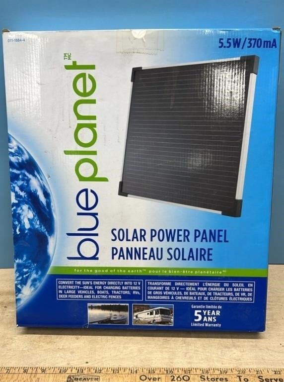 Unused 5.5W Solar Panel