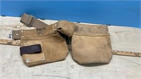 Unused Leather Tool Pouch.