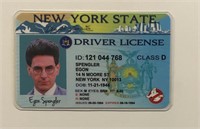 Ghostbuster prop license- Egon Spengler