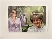 Mongolia Princess Diana commemorative stamp