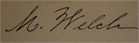 Mickey Welch
Signature Strip