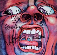 King Crimson signed In The Court Of The Crimson Ki