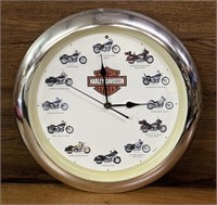 Harley Davidson clock