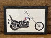 Easyrider Motorcycle artwork print 19 x 13
