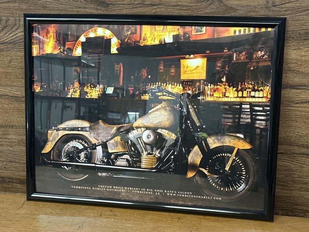 Harley Davidson poster 25 x 19