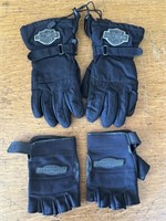 Mens Harley Davidson riding gloves M