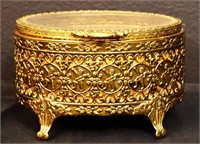 Vintage jewelry casket/jewelry box