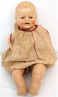 Vintage baby doll in polka dot dress, see photos