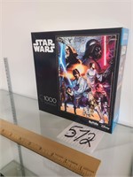 Star wars 1000 piece puzzle.