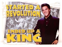 Metal Started A Revolution Elvis sign