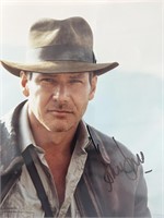 Indiana Jones Harrison Ford signed movie  photo
