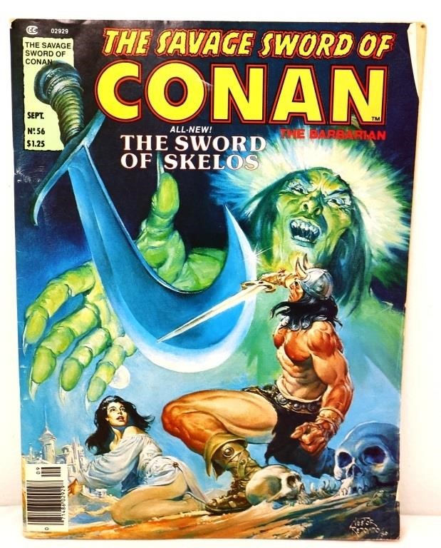 Sept 1980 Savage Sword Of Conan comic