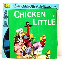 Vintage Chicken Little book & record
