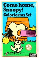 Come Home Snoopy Colorforms set in box