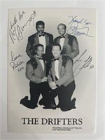 The Drifters signed photo