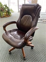 Lane Leather Office Chair Swivel