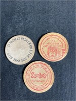 Vintage Wooden Nickels & Sambo’s & Del’s