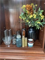 Glassware and Candles, contents only