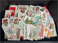 Vintage Christmas Greeting  Card Lot