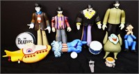 11 pc Beatles Yellow Submarine figures/accessories