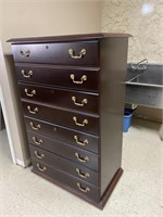 File Cabinet, 4 Drawer, Cherry 36” Width 56” Tall