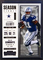 2017 Panini Ezekiel Elliott card