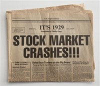 Los Angeles Times 60th anniversary Stock Market cr