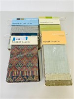 (4) Robert Allen Fabric Swatch Books